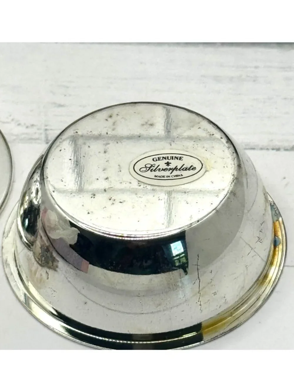 Genuine Silverplate Tea Strainer Set W/Ornate Handle & Base For Loose Leaf Tea